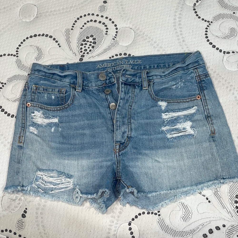 American eagle jean shorts